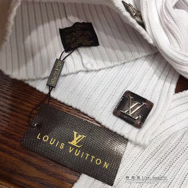 路易威登LV 新款 原單羊毛帽子圍巾套裝 情侶款 男女同款 LLWJ6439